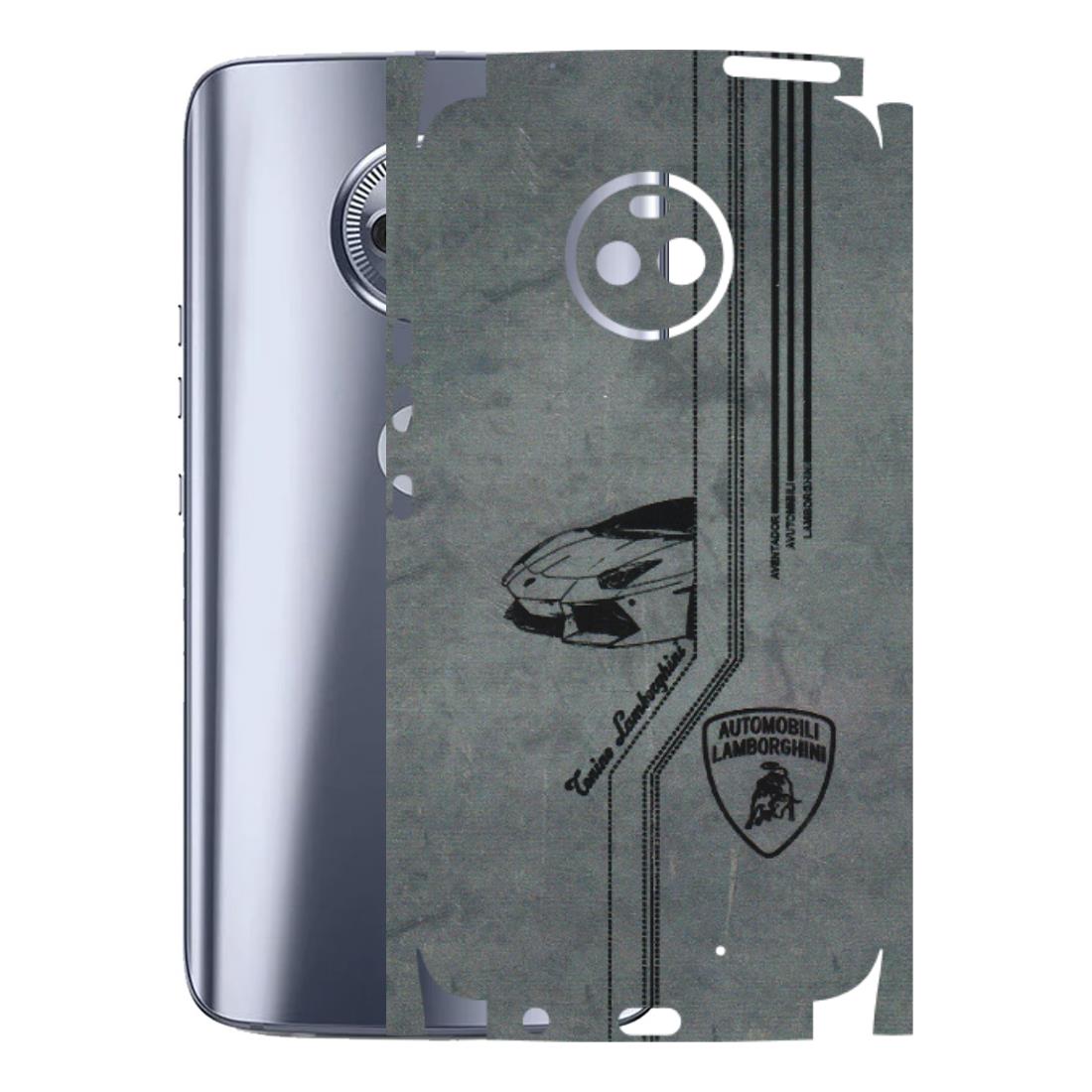 Motorola Phone Skins (All Models) - New Lamborgini Aventador - 3D Embossed Finish (L-321) Motorola Moto X4
