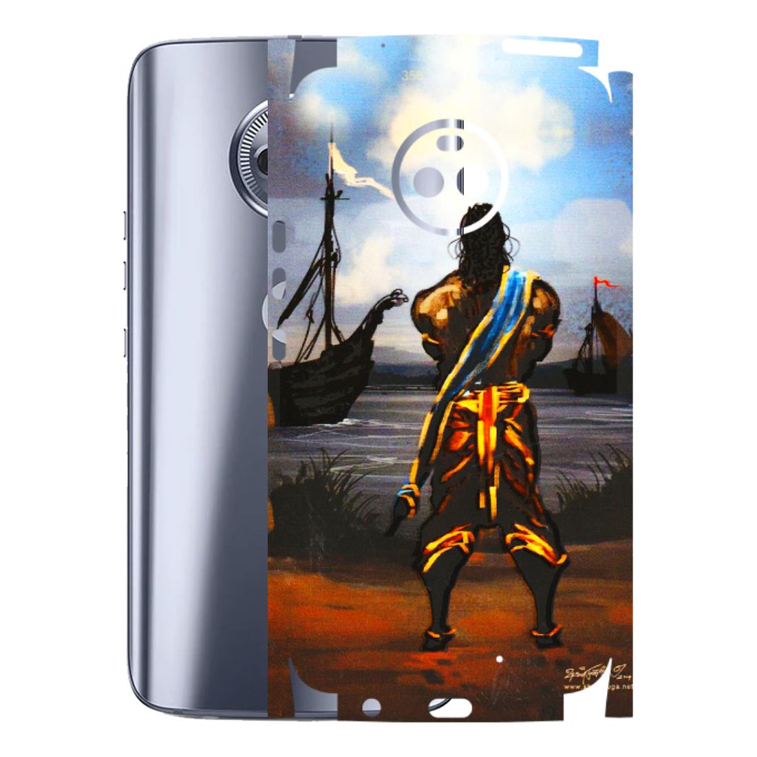 Motorola Phone Skins (All Models) - Heavenly God Figure - 3D Embossed Finish (L-34) Motorola Moto X4