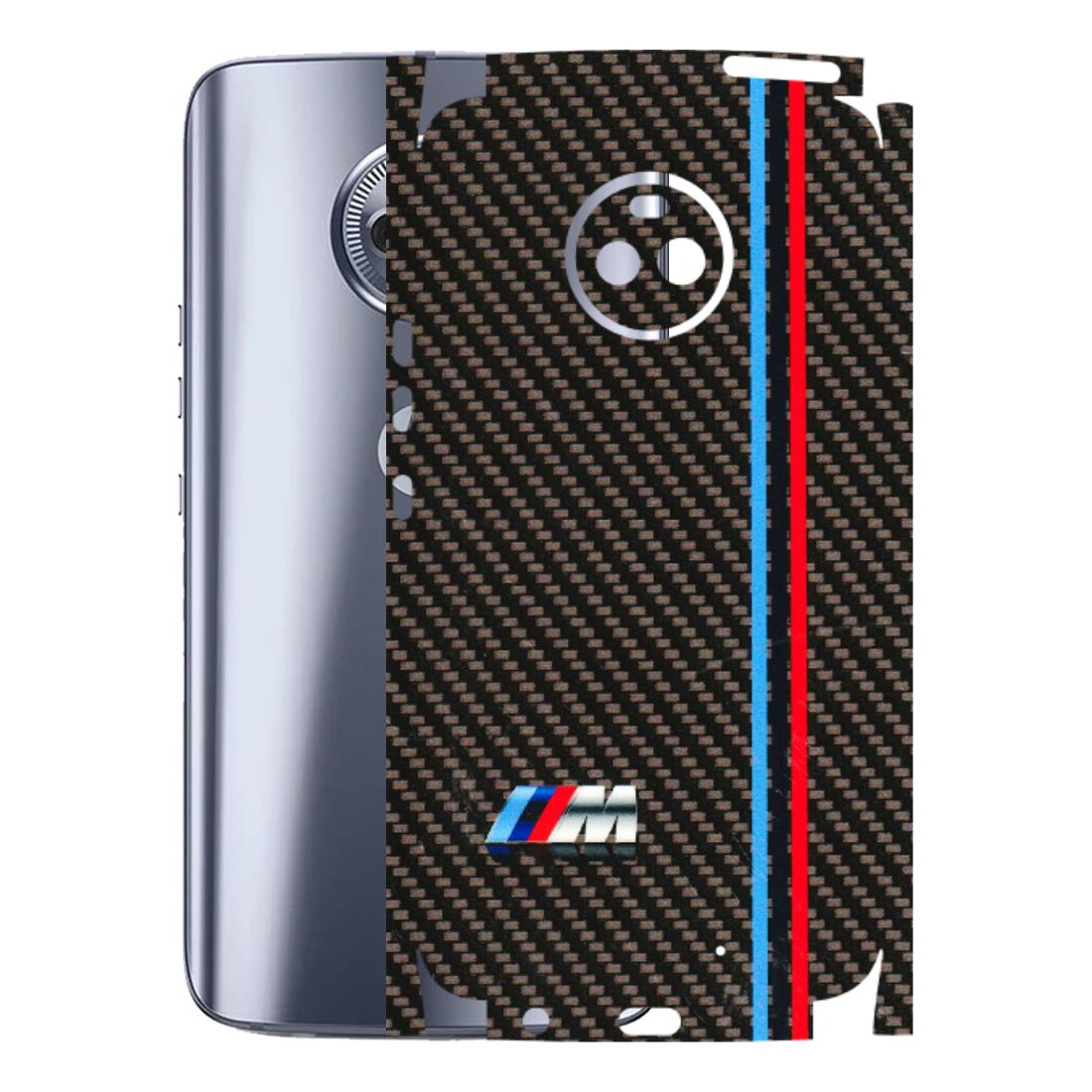 Motorola Phone Skins (All Models) - BM Carbon Fiber Feels - 3D Embossed Finish (L-38) Motorola Moto X4