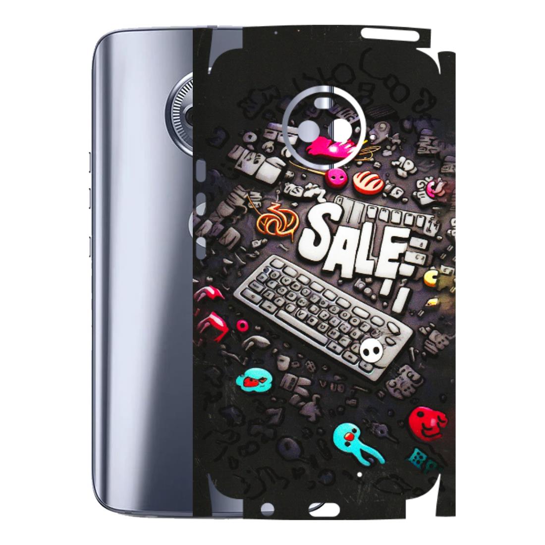 Motorola Phone Skins (All Models) - Gadgets Sale - 3D Embossed Finish (L-50) Motorola Moto X4