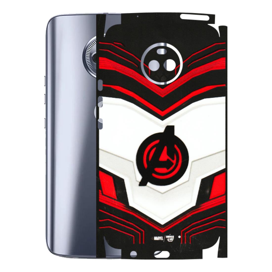 Motorola Phone Skins (All Models) - Avengers Logo - 3D Embossed Finish (L-55) Motorola Moto X4
