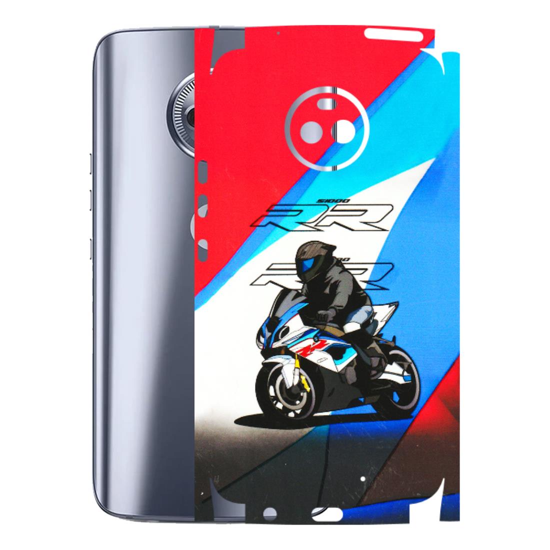 Motorola Phone Skins (All Models) - Bikers Love - 3D Embossed Finish (L-58) Motorola Moto X4