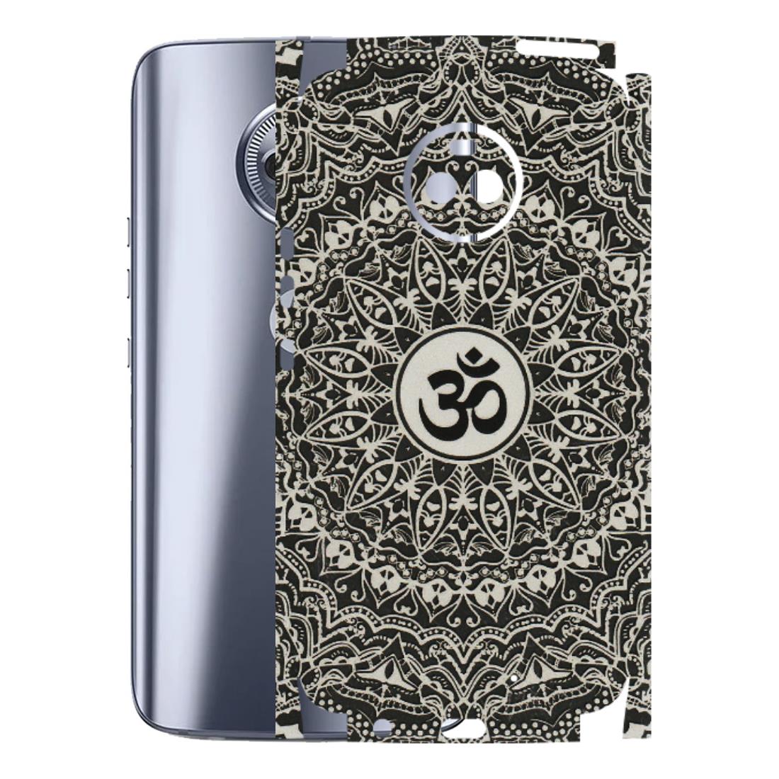 Motorola Phone Skins (All Models) - Aum Elegant Mandala - 3D Embossed Finish (L-62) Motorola Moto X4