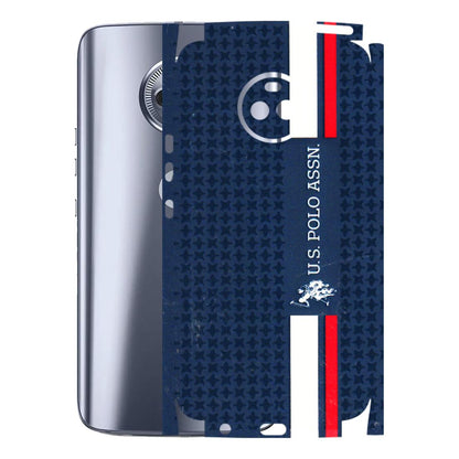 Motorola Phone Skins (All Models) - US POLO Designer Brand - 3D Embossed Finish (L-65) Motorola Moto X4