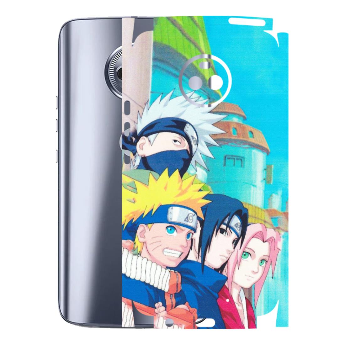 Motorola Phone Skins (All Models) - Team Minato And Kakashi - Matte Finish (M-101) Motorola Moto X4
