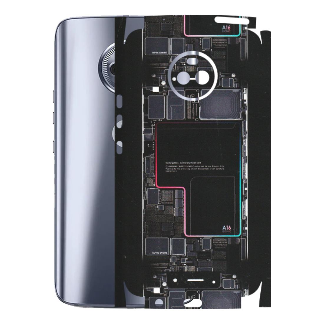 Motorola Phone Skins (All Models) - Motherboard Circuit Layout - Matte Finish (M-117) Motorola Moto X4