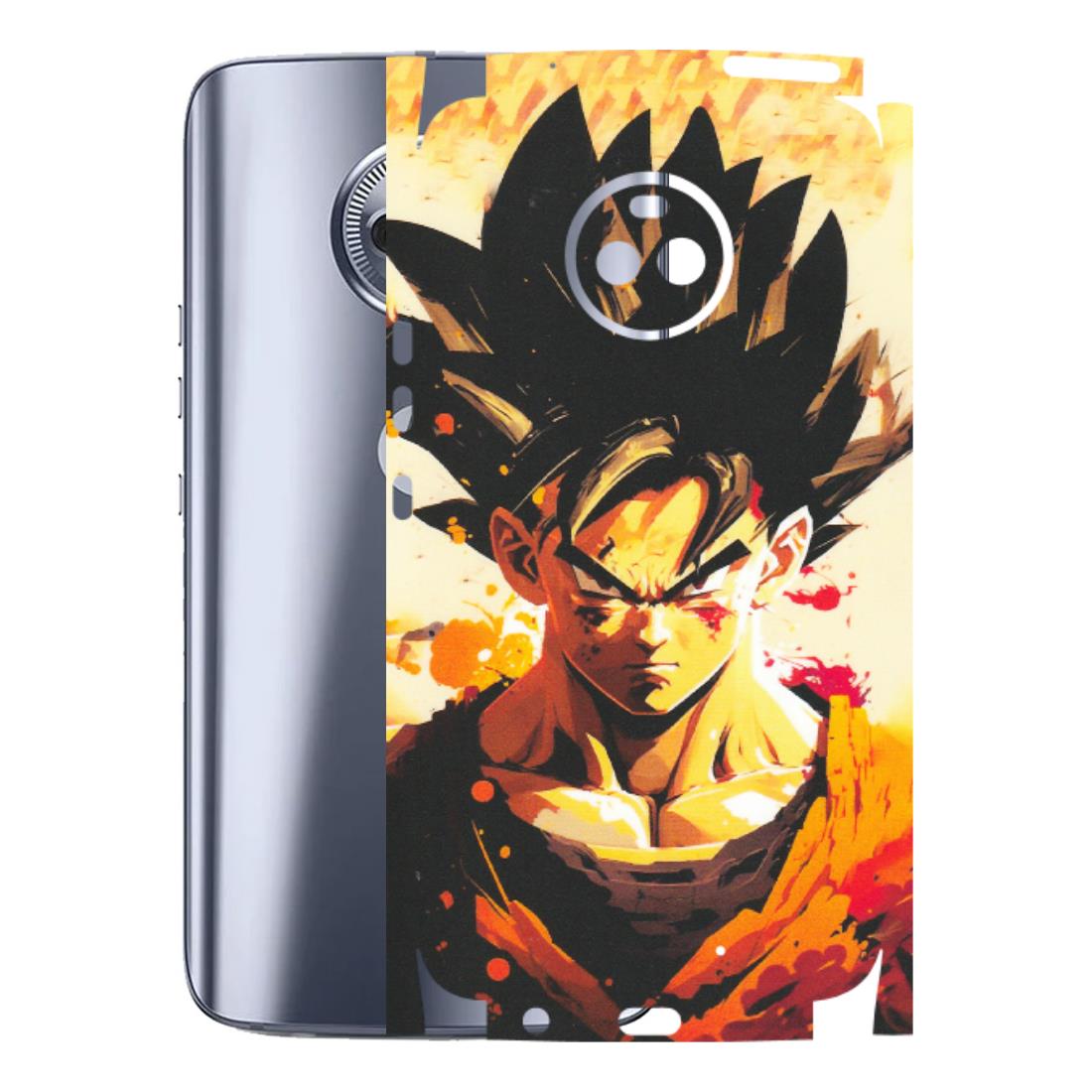 Motorola Phone Skins (All Models) - Angry Goku - Matte Finish (M-12) Motorola Moto X4