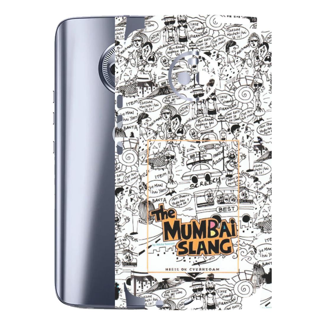 Motorola Phone Skins (All Models) - The Mumbai Slang - Matte Finish (M-142) Motorola Moto X4