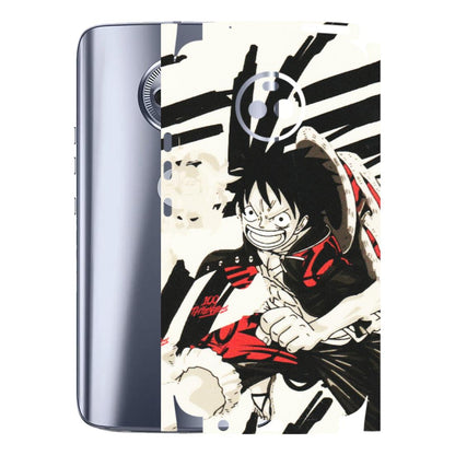 Motorola Phone Skins (All Models) - Monkey D.Luffy Manga Anime - Matte Finish (M-145) Motorola Moto X4