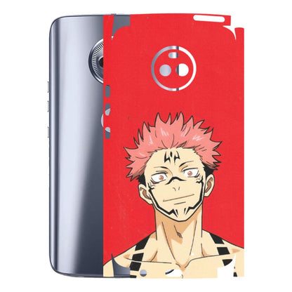 Motorola Phone Skins (All Models) - Ryomen Sukuna Fun Anime - Matte Finish (M-153) Motorola Moto X4