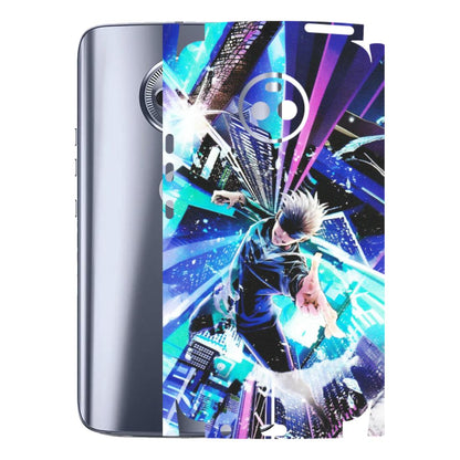 Motorola Phone Skins (All Models) - Manga Action Jujustu Kaisen Anime - Matte Finish (M-155) Motorola Moto X4