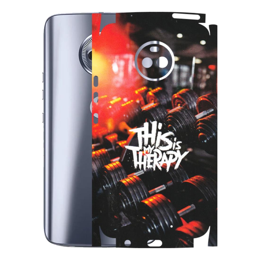 Motorola Phone Skins (All Models) - GYM Lover Therapy - Matte Finish (M-160) Motorola Moto X4