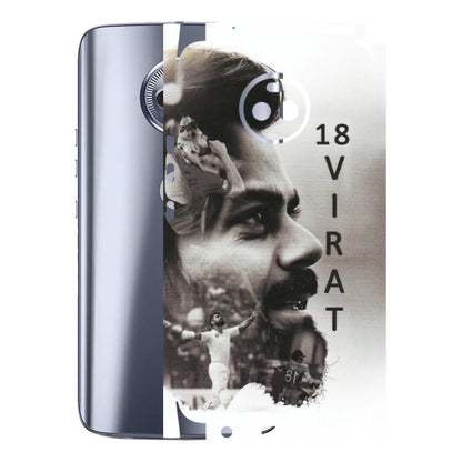 Motorola Phone Skins (All Models) - Virat Kohli Cricketer - Matte Finish (M-163) Motorola Moto X4