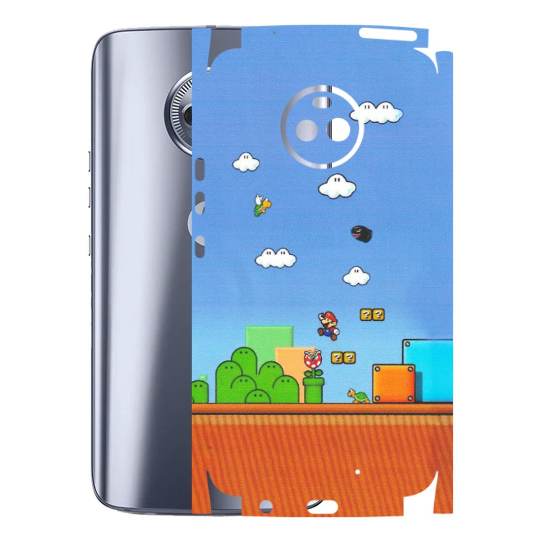Motorola Phone Skins (All Models) - Mario Game Scene - Matte Finish (M-24) Motorola Moto X4