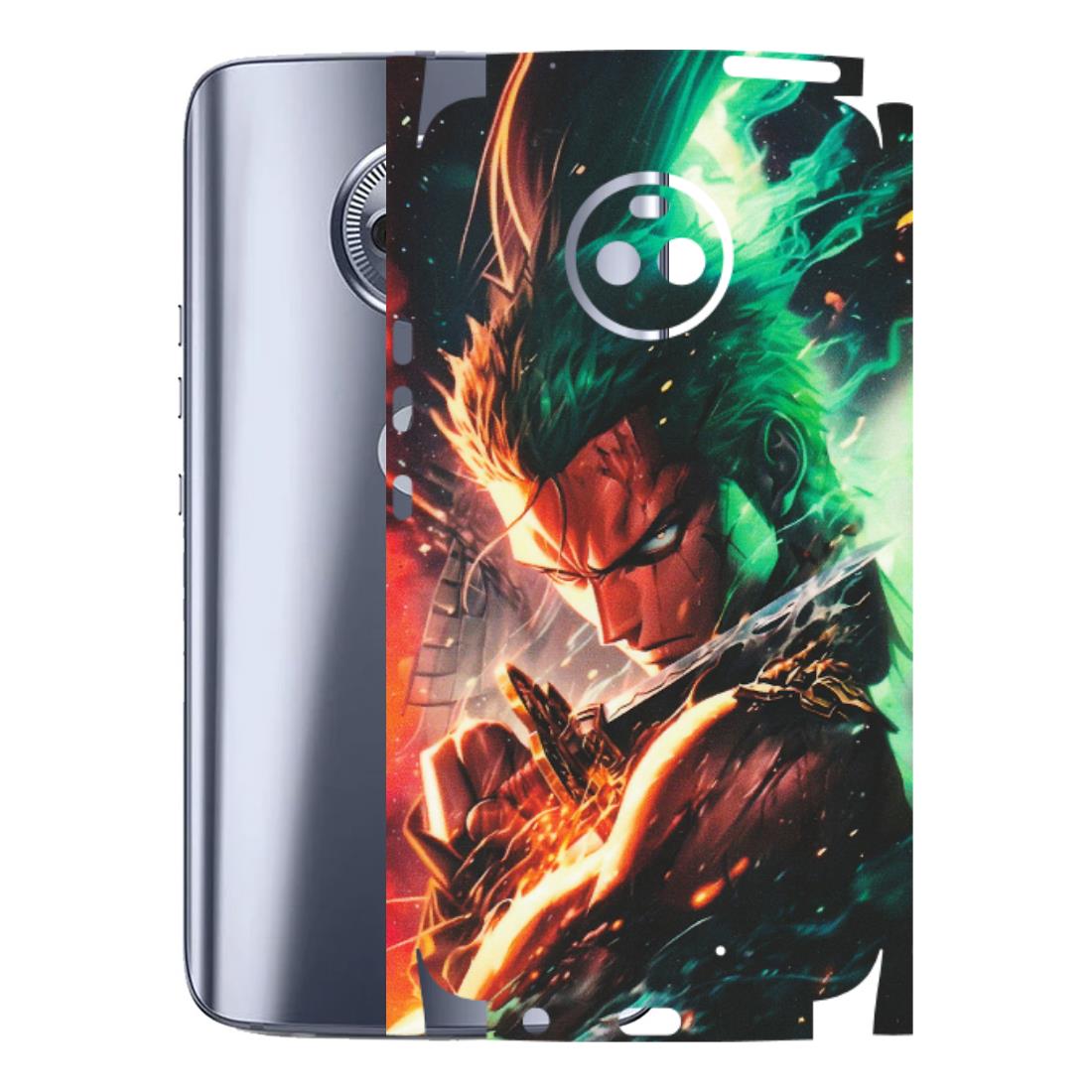 Motorola Phone Skins (All Models) - Anime Gojo Sword - Matte Finish (M-32) Motorola Moto X4