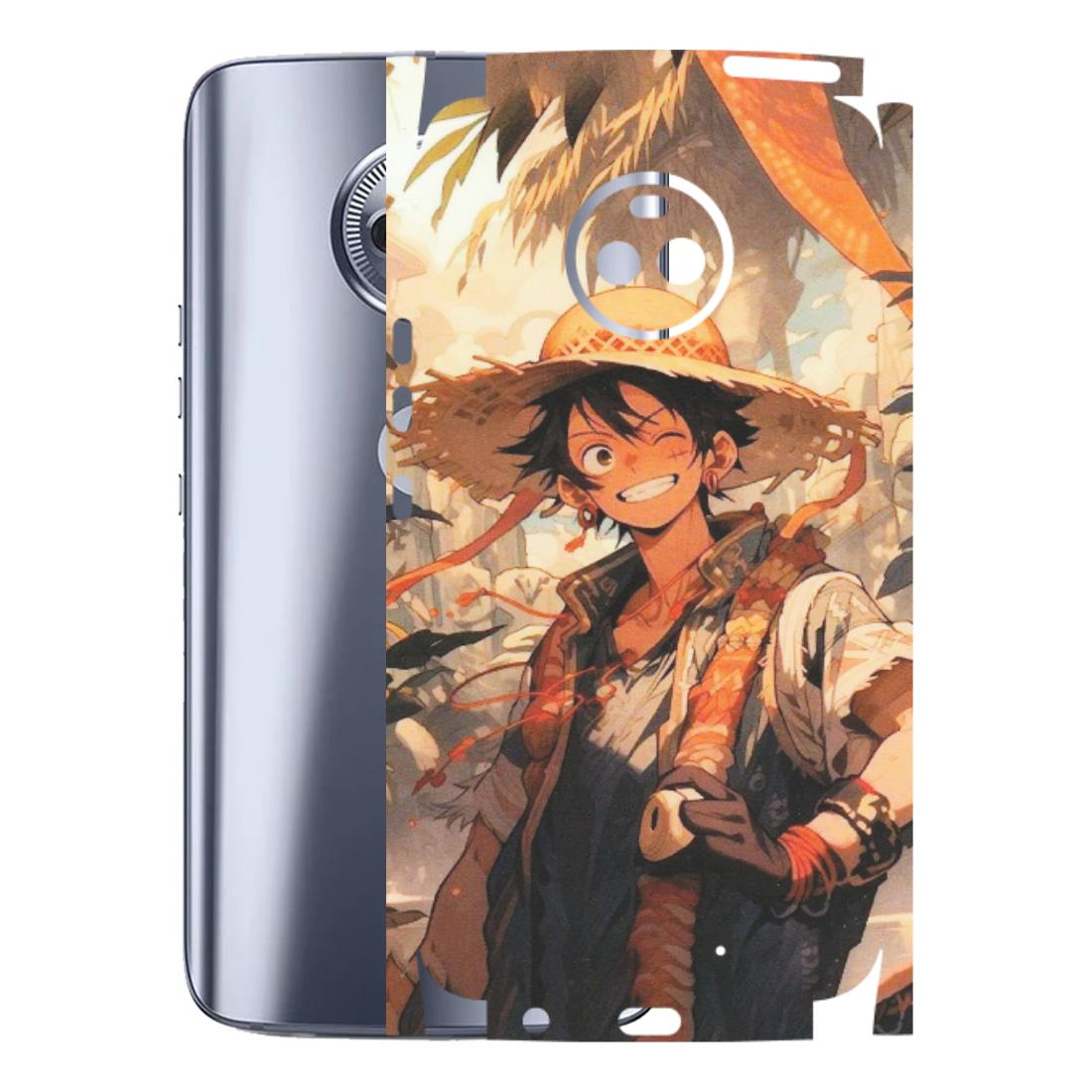 Motorola Phone Skins (All Models) - Anime Character Smile - Matte Finish (M-33) Motorola Moto X4