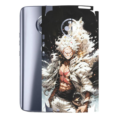Motorola Phone Skins (All Models) - Anime Angry Classy Character - Matte Finish (M-34) Motorola Moto X4