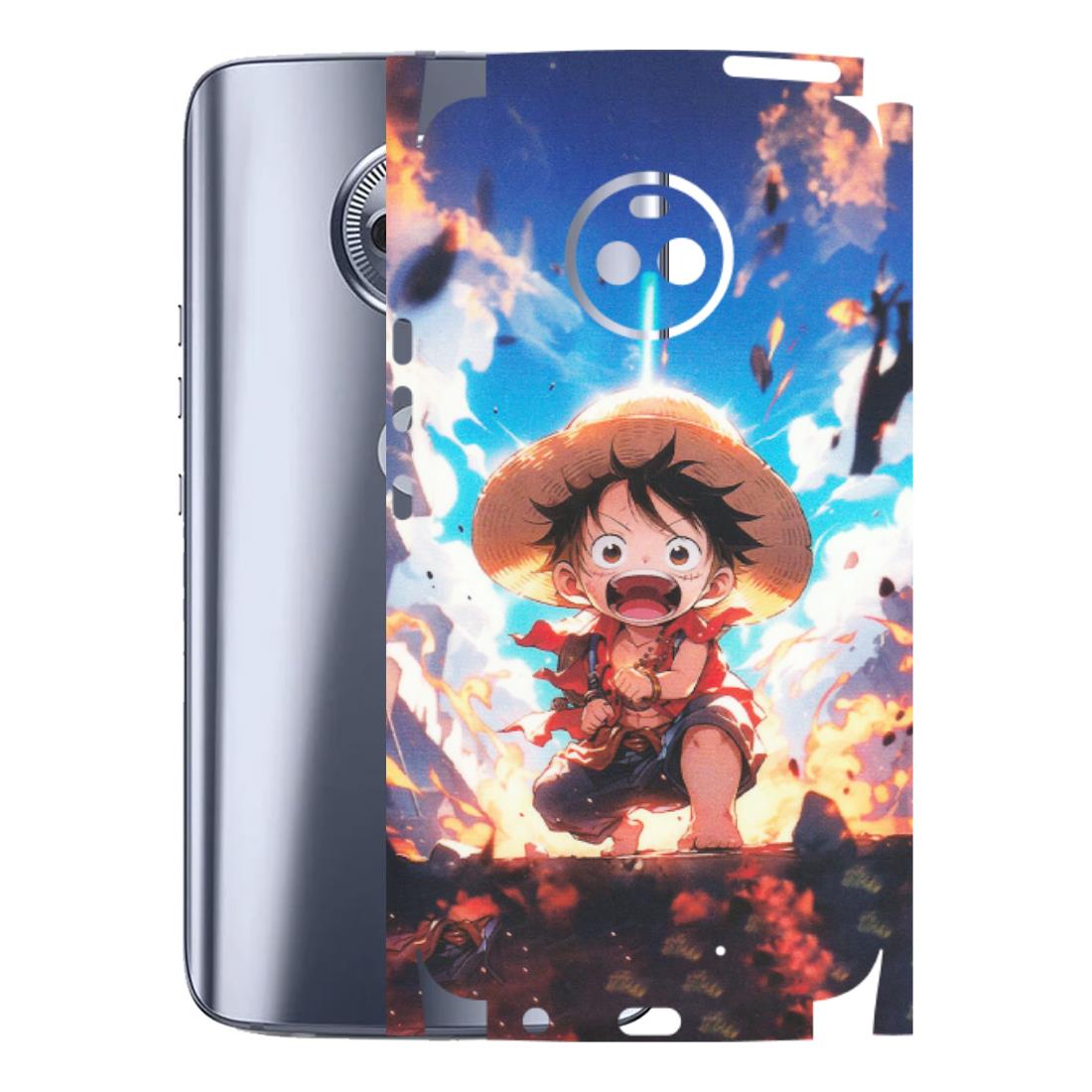 Motorola Phone Skins (All Models) - Toon One Piece Cute Character - Matte Finish (M-35) Motorola Moto X4