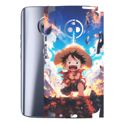 Motorola Phone Skins (All Models) - Toon One Piece Cute Character - Matte Finish (M-35) Motorola Moto X4