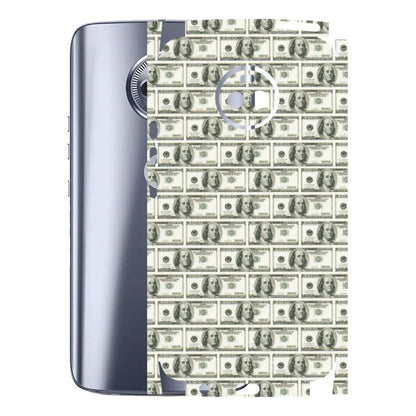 Motorola Phone Skins (All Models) - I Love Dollars - Matte Finish (M-40) Motorola Moto X4