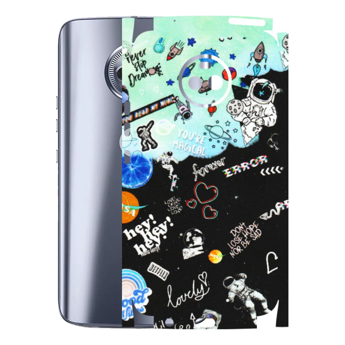 Motorola Phone Skins (All Models) - Living In A Space Dream - Matte Finish (M-46) Motorola Moto X4