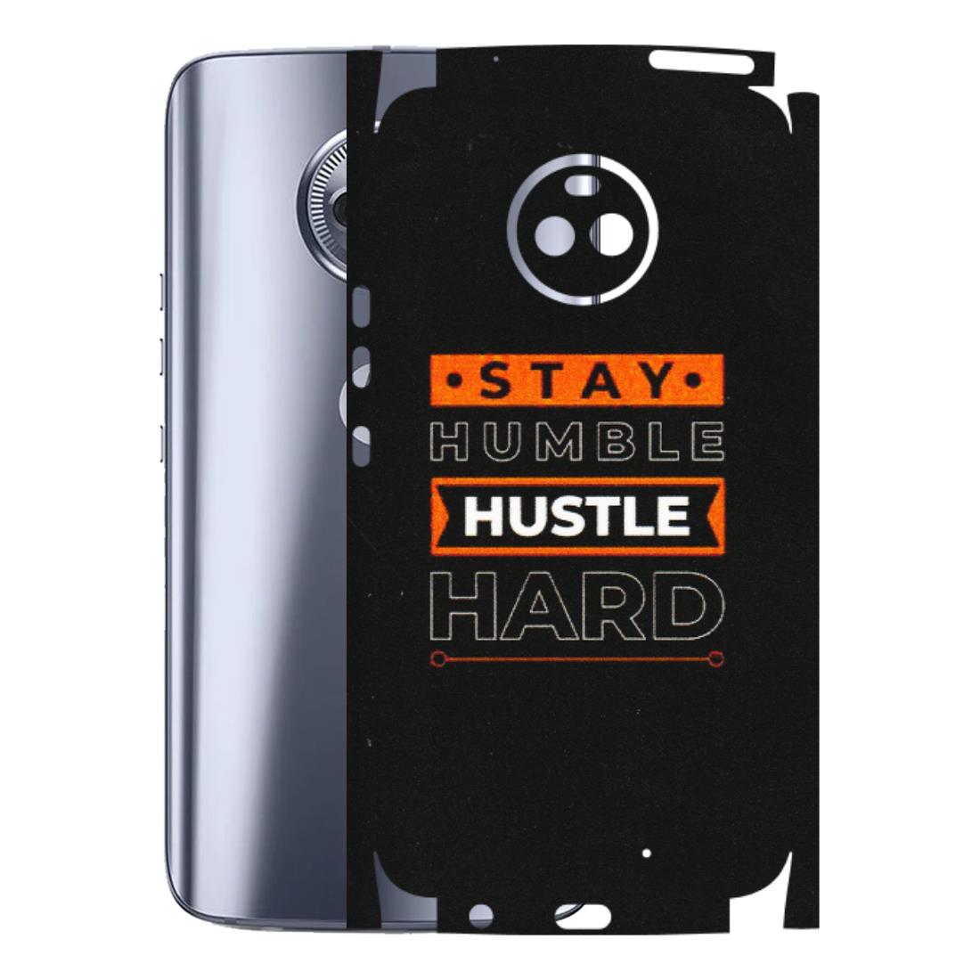 Motorola Phone Skins (All Models) - Stay Humble Stay Hard - Matte Finish (M-48) Motorola Moto X4