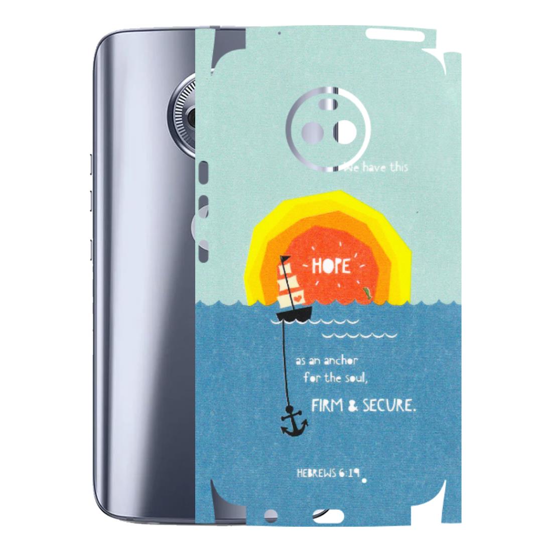 Motorola Phone Skins (All Models) - A Beautiful Sunset of Hope - Matte Finish (M-75) Motorola Moto X4