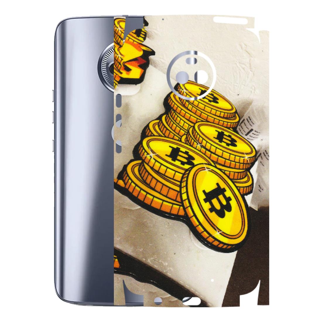 Motorola Phone Skins (All Models) - Billionaire Bitcoin Collection - Matte Finish (M-92) Motorola Moto X4