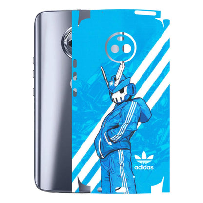 Motorola Phone Skins (All Models) - Battle of Adidas - Matte Finish (M-98) Motorola Moto X4