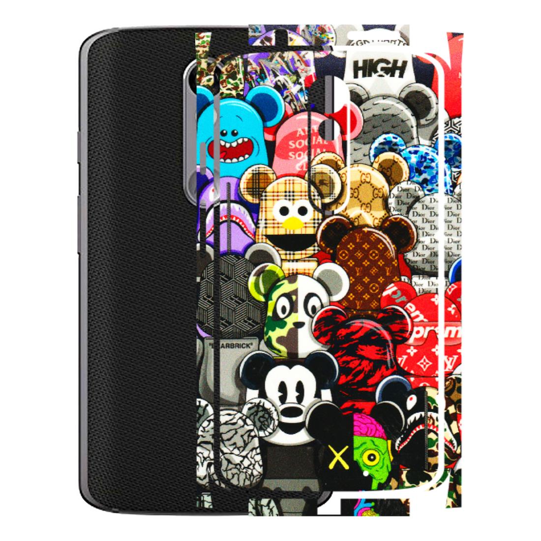 Motorola Phone Skins (All Models) - More Mickey Mouses - 3D Embossed Finish (L-118) Motorola Moto X Force