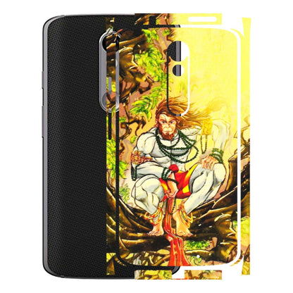 Motorola Phone Skins (All Models) - Lord Hanuman - 3D Embossed Finish (L-152) Motorola Moto X Force