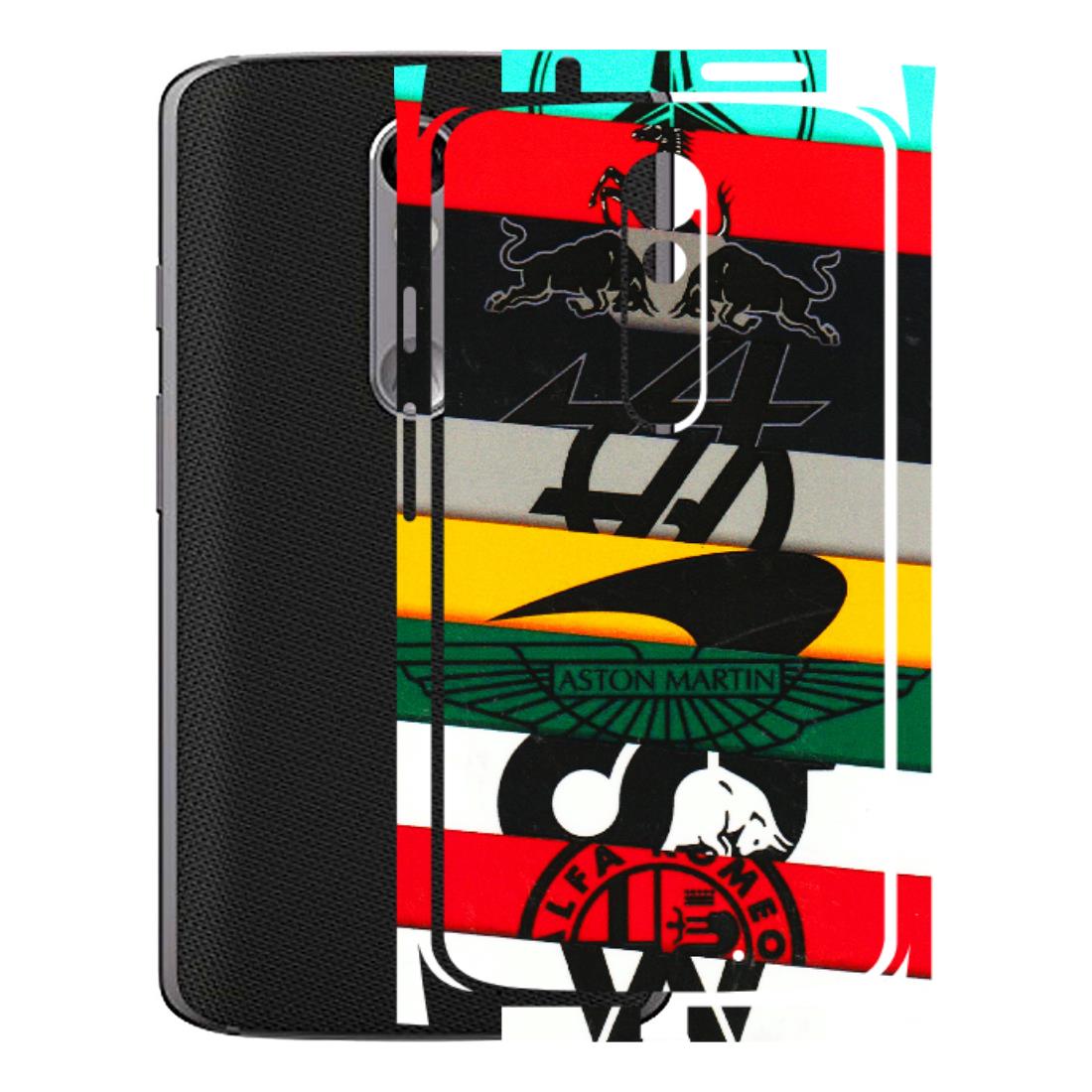 Motorola Phone Skins (All Models) - Multi Designer Brands - 3D Embossed Finish (L-187) Motorola Moto X Force