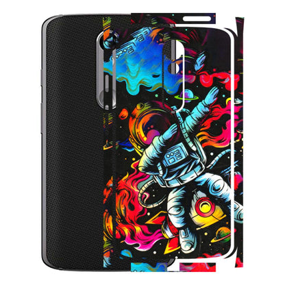 Motorola Phone Skins (All Models) - Astronaut Dope - 3D Embossed Finish (L-191) Motorola Moto X Force