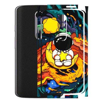Motorola Phone Skins (All Models) - Baby Astronaut - 3D Embossed Finish (L-197) Motorola Moto X Force