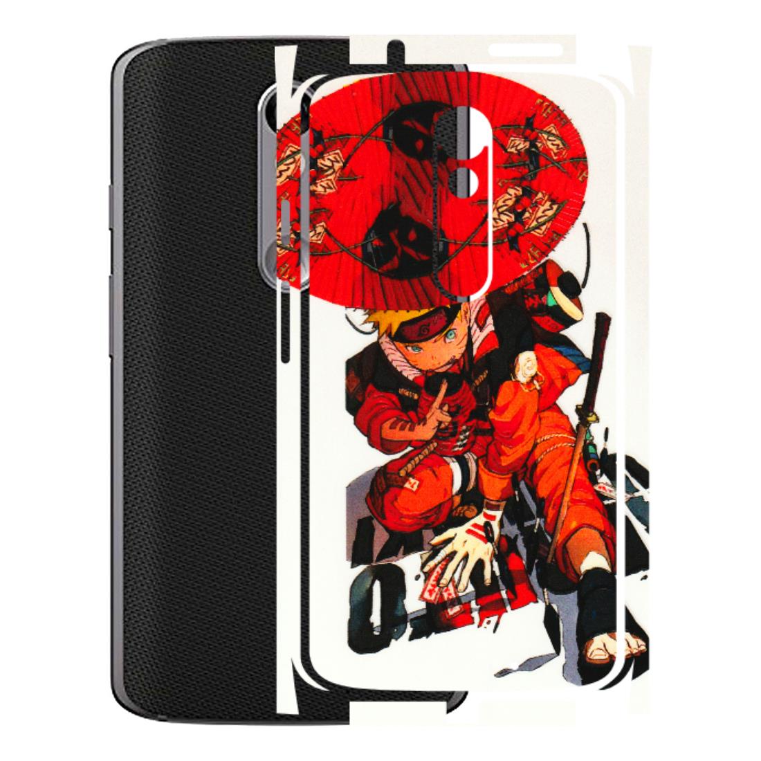 Motorola Phone Skins (All Models) - Naruto - 3D Embossed Finish (L-208) Motorola Moto X Force
