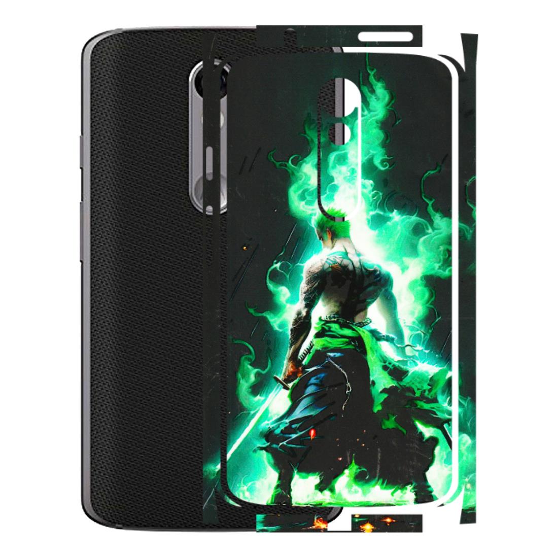Motorola Phone Skins (All Models) - Zoro Sword - 3D Embossed Finish (L-241) Motorola Moto X Force