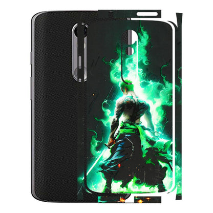 Motorola Phone Skins (All Models) - Zoro Sword - 3D Embossed Finish (L-241) Motorola Moto X Force