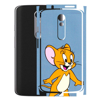 Motorola Phone Skins (All Models) - Jerry - 3D Embossed Finish (L-259) Motorola Moto X Force
