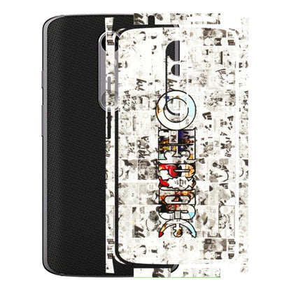 Motorola Phone Skins (All Models) - One Piece Manga - 3D Embossed Finish (L-26) Motorola Moto X Force