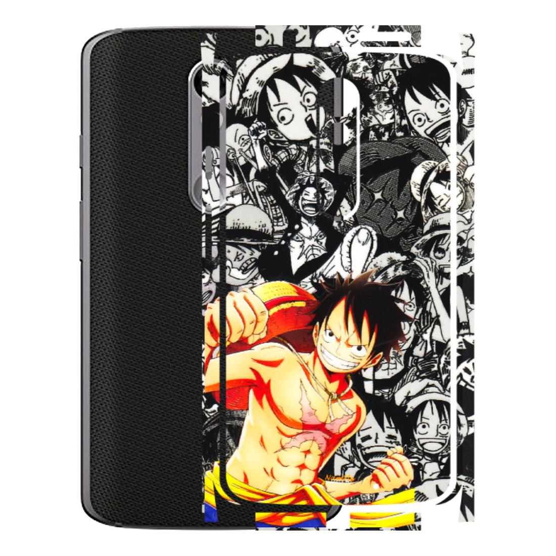 Motorola Phone Skins (All Models) - Anime Comics Games Doodles - 3D Embossed Finish (L-27) Motorola Moto X Force