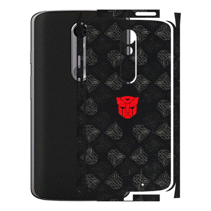 Motorola Phone Skins (All Models) - Transformers Devastation - 3D Embossed Finish (L-301) Motorola Moto X Force