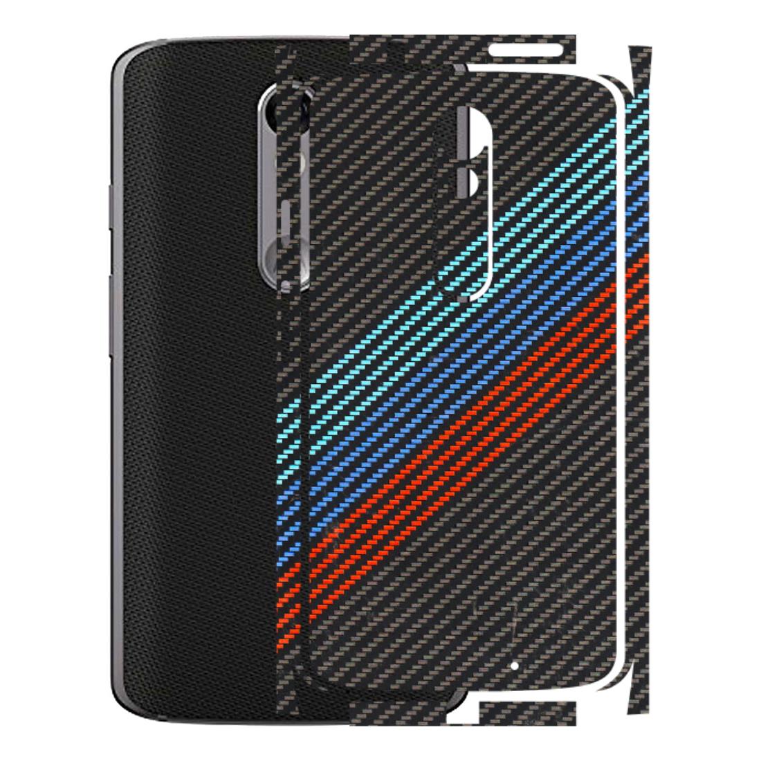 Motorola Phone Skins (All Models) - Carbon BM - 3D Embossed Finish (L-302) Motorola Moto X Force