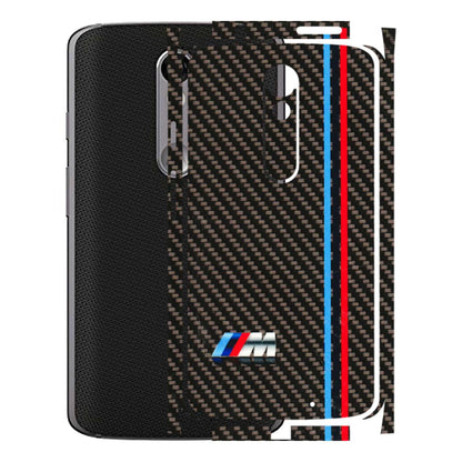 Motorola Phone Skins (All Models) - BM Carbon Fiber Feels - 3D Embossed Finish (L-38) Motorola Moto X Force