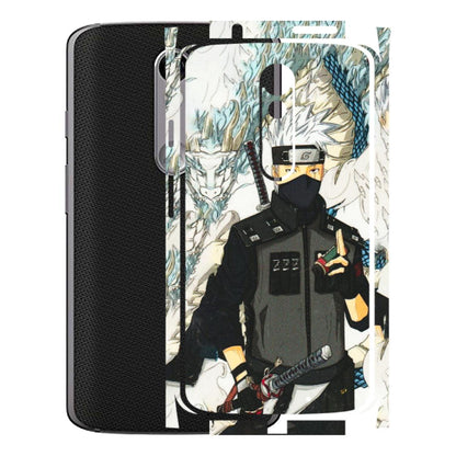 Motorola Phone Skins (All Models) - Kakashi Hatake Naruto Anime - 3D Embossed Finish (L-46) Motorola Moto X Force