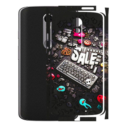 Motorola Phone Skins (All Models) - Gadgets Sale - 3D Embossed Finish (L-50) Motorola Moto X Force