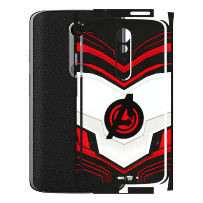 Motorola Phone Skins (All Models) - Avengers Logo - 3D Embossed Finish (L-55) Motorola Moto X Force