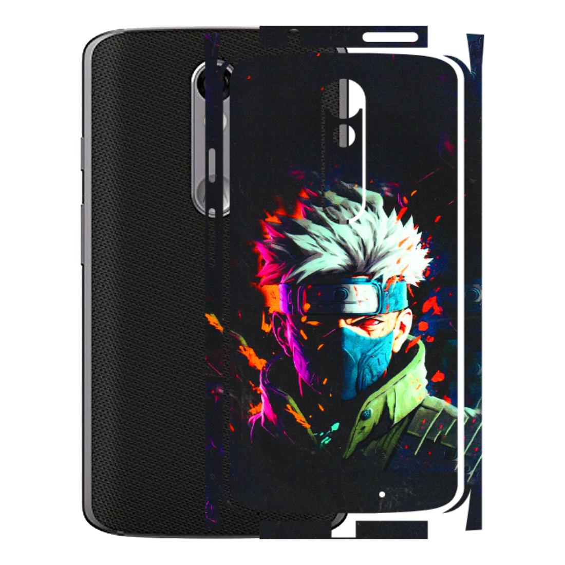 Motorola Phone Skins (All Models) - Anime Cool Character - 3D Embossed Finish (L-59) Motorola Moto X Force