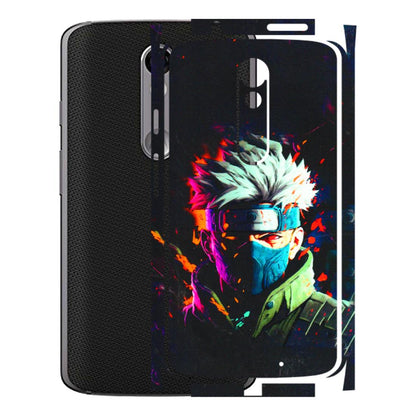 Motorola Phone Skins (All Models) - Anime Cool Character - 3D Embossed Finish (L-59) Motorola Moto X Force