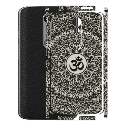 Motorola Phone Skins (All Models) - Aum Elegant Mandala - 3D Embossed Finish (L-62) Motorola Moto X Force