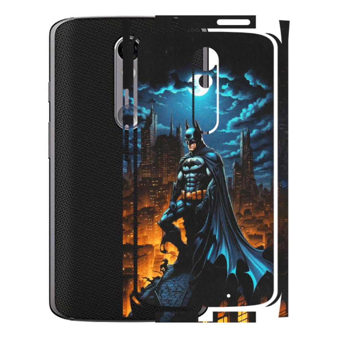 Motorola Phone Skins (All Models) - Batman Arkham City - Matte Finish (M-01) Motorola Moto X Force